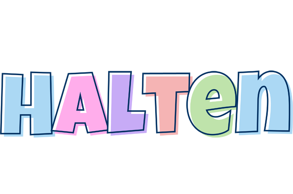Halten pastel logo