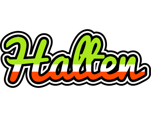 Halten superfun logo