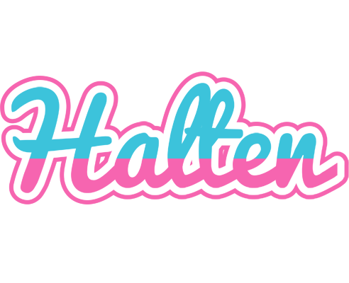 Halten woman logo