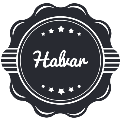 Halvar badge logo