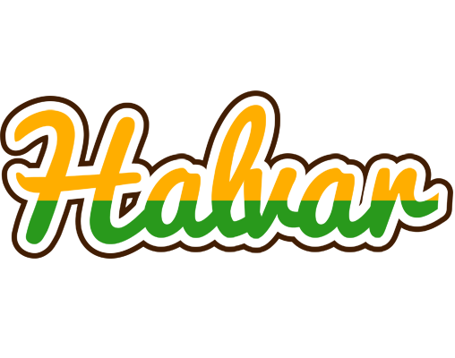 Halvar banana logo
