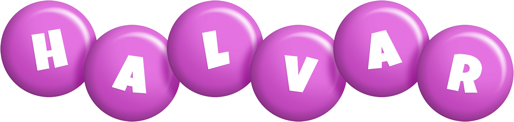 Halvar candy-purple logo