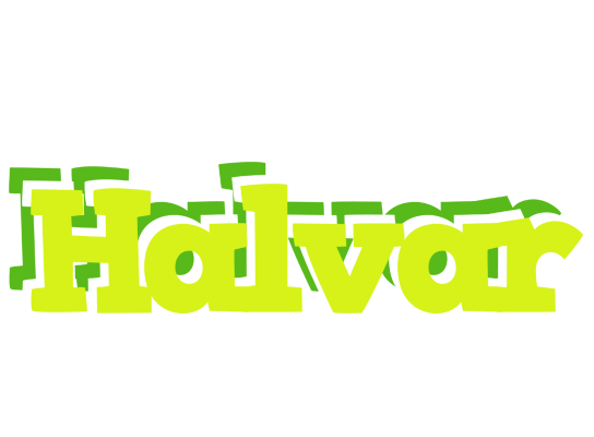 Halvar citrus logo