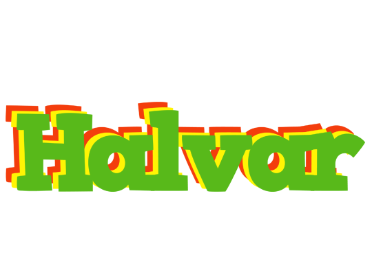 Halvar crocodile logo