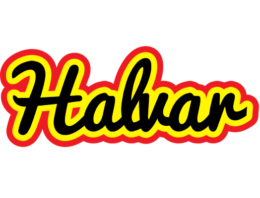 Halvar flaming logo