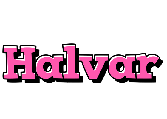 Halvar girlish logo