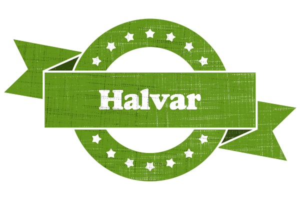 Halvar natural logo