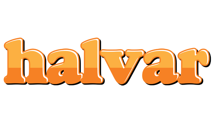 Halvar orange logo