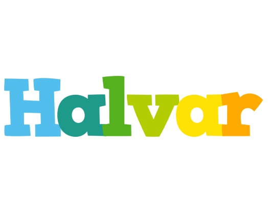 Halvar rainbows logo