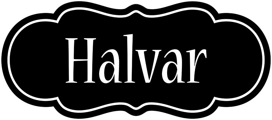 Halvar welcome logo
