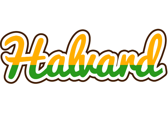 Halvard banana logo