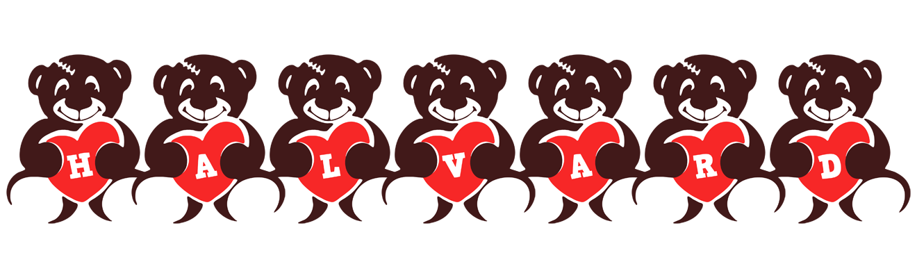 Halvard bear logo