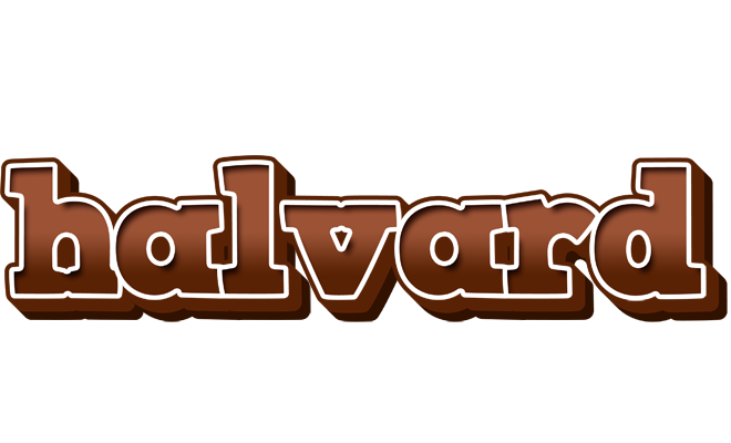 Halvard brownie logo