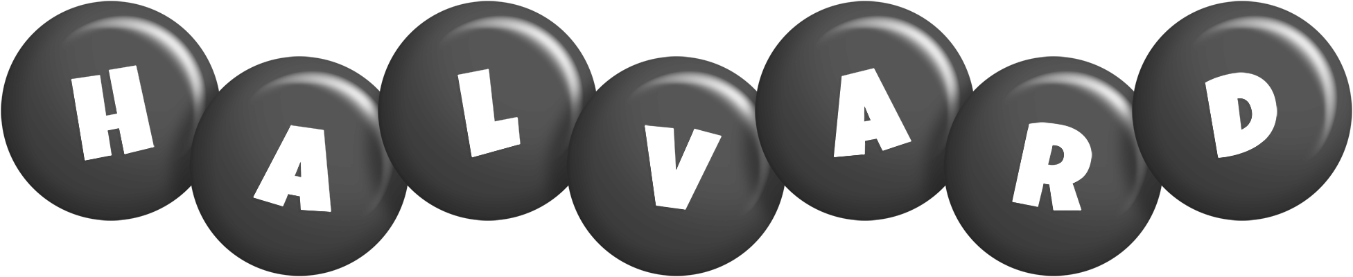 Halvard candy-black logo
