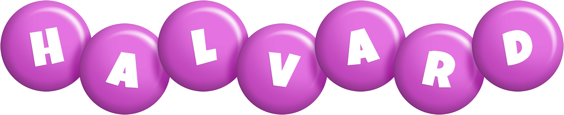 Halvard candy-purple logo
