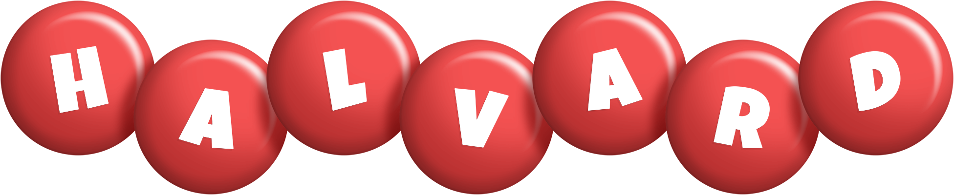 Halvard candy-red logo