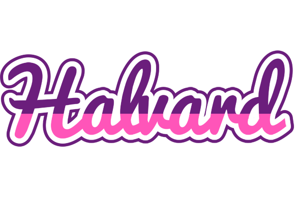 Halvard cheerful logo