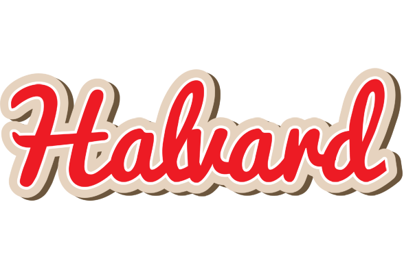 Halvard chocolate logo