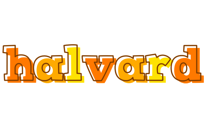 Halvard desert logo