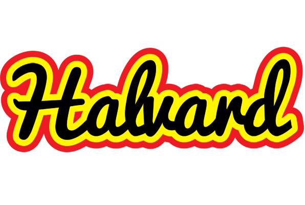 Halvard flaming logo