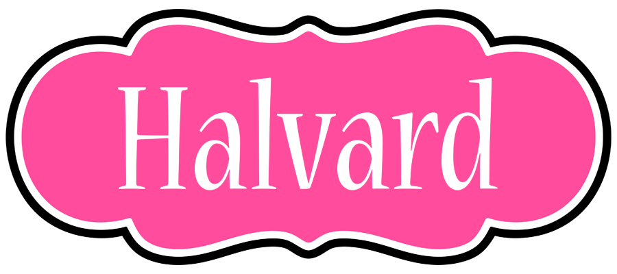 Halvard invitation logo
