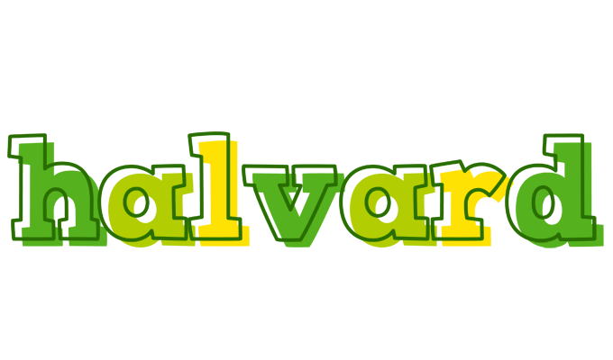 Halvard juice logo