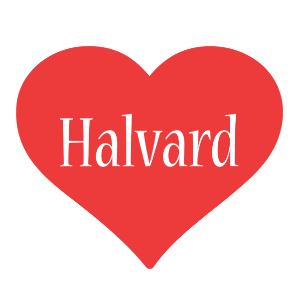 Halvard love logo