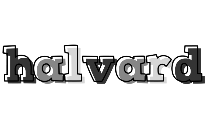 Halvard night logo