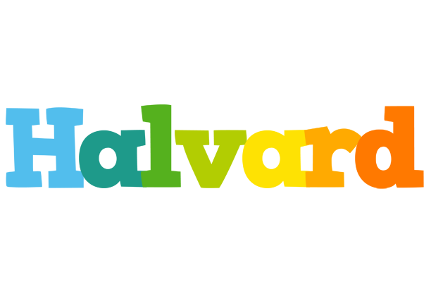 Halvard rainbows logo