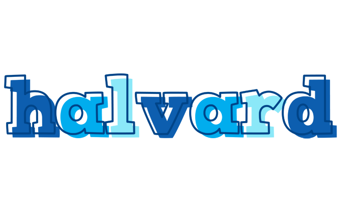 Halvard sailor logo