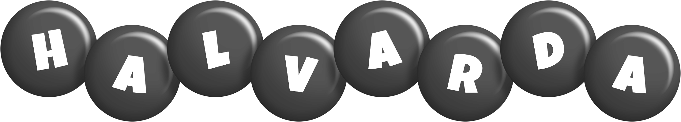 Halvarda candy-black logo