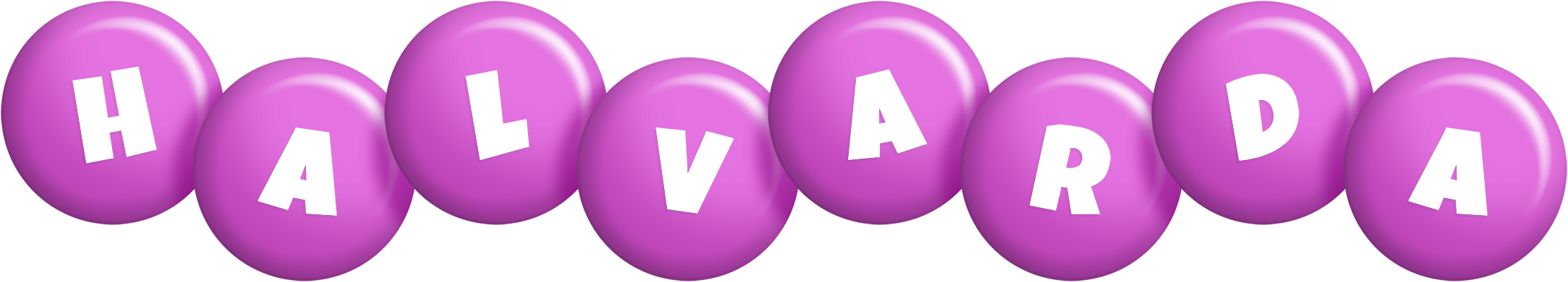 Halvarda candy-purple logo
