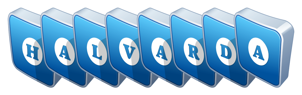 Halvarda flippy logo