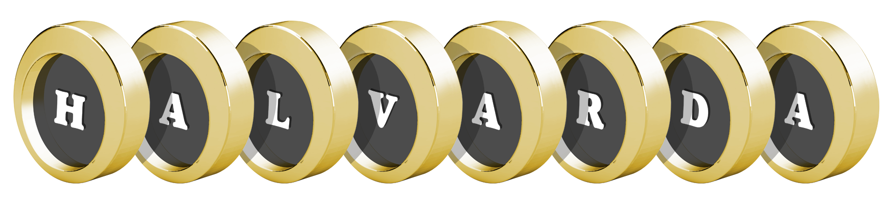 Halvarda gold logo
