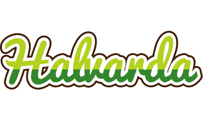 Halvarda golfing logo