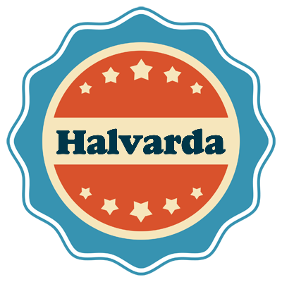 Halvarda labels logo