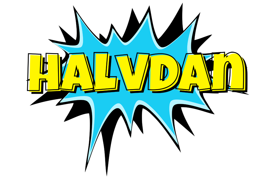 Halvdan amazing logo