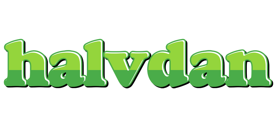 Halvdan apple logo