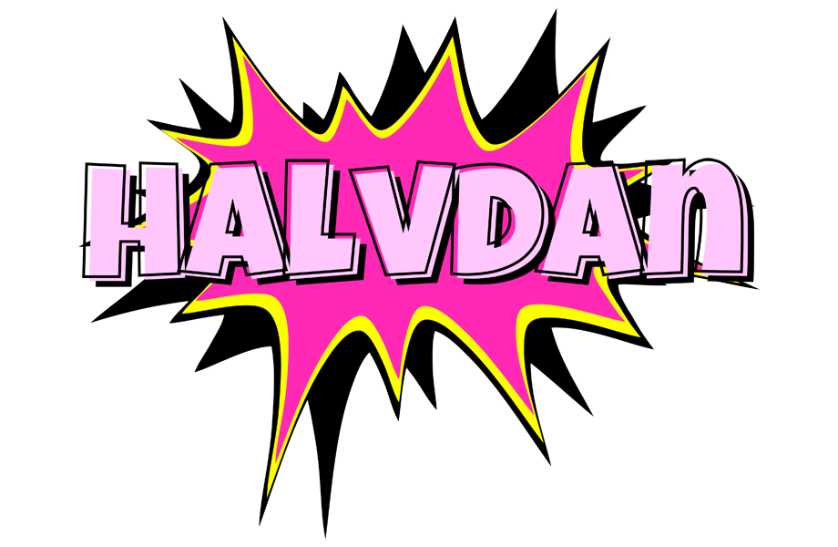 Halvdan badabing logo