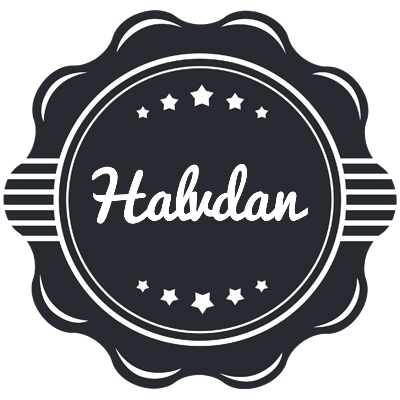 Halvdan badge logo