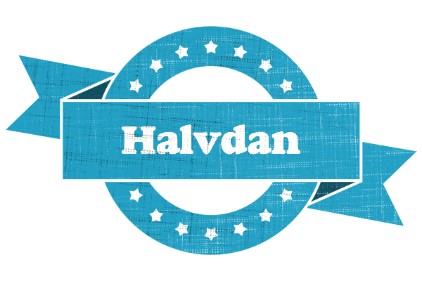 Halvdan balance logo