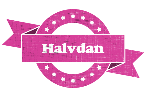 Halvdan beauty logo