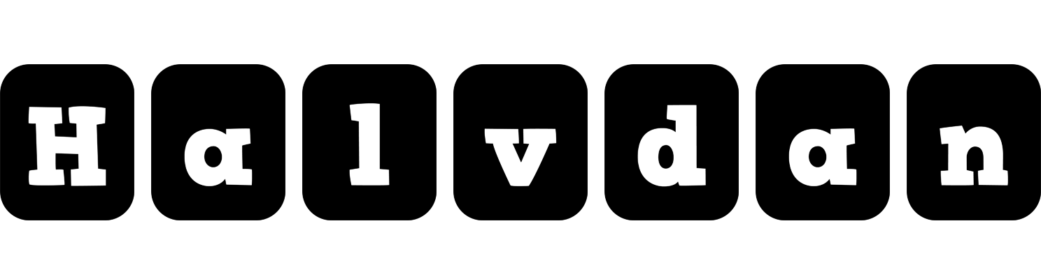 Halvdan box logo