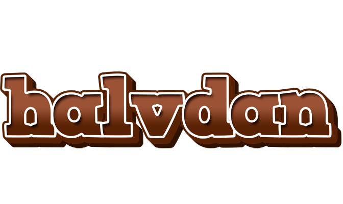 Halvdan brownie logo