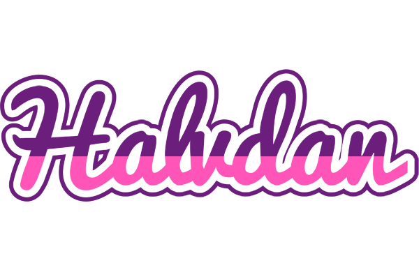Halvdan cheerful logo