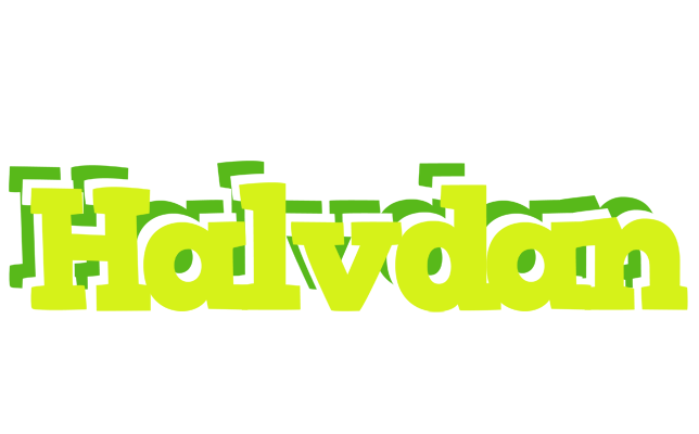 Halvdan citrus logo