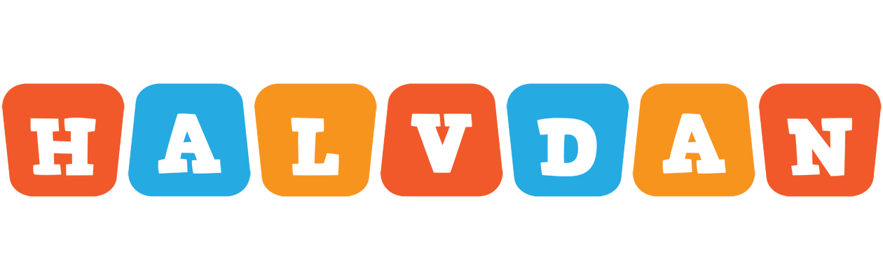 Halvdan comics logo