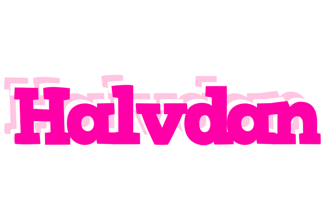 Halvdan dancing logo