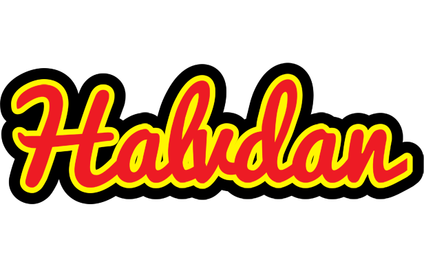 Halvdan fireman logo