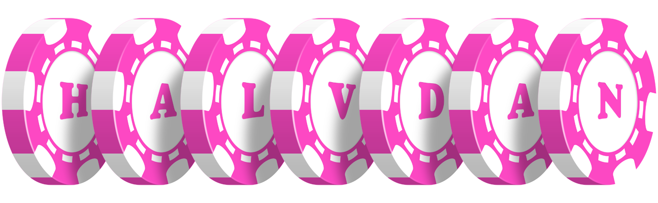 Halvdan gambler logo